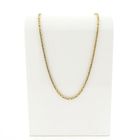 Image 1 of Solid gold square king necklace; Exclusive | 57 cm