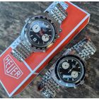 Image 13 of Heuer Autavia 1163; Vintage chronograph men's watch