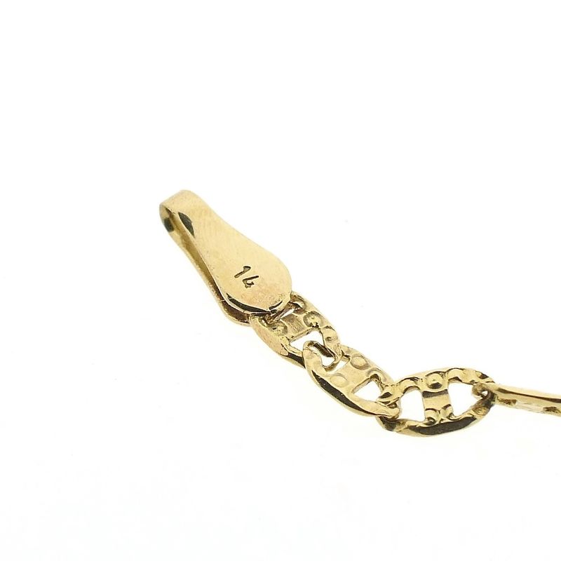 Image 4 of Golden fantasy link chain | 51.5 cm