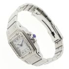 Image 6 of Cartier Santos Galbee; Automatic ladies watch with diamonds
