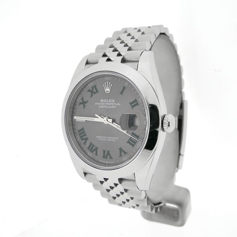 Image 2 of Rolex Datejust 41mm 'Wimbledon' 126300; Automatic men's watch