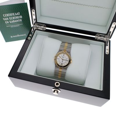 Image 2 of Chopard St. Moritz 8023; 18k. Gold/Stainless Steel Unisex Watch