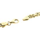 Image 6 of Gold square king link necklace