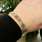 Image 9 of Golden fantasy link bracelet | 21 cm