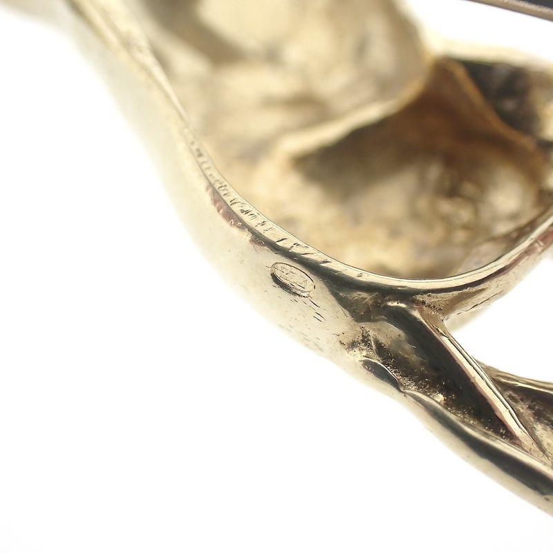 Image 4 of Golden brooch of a horse