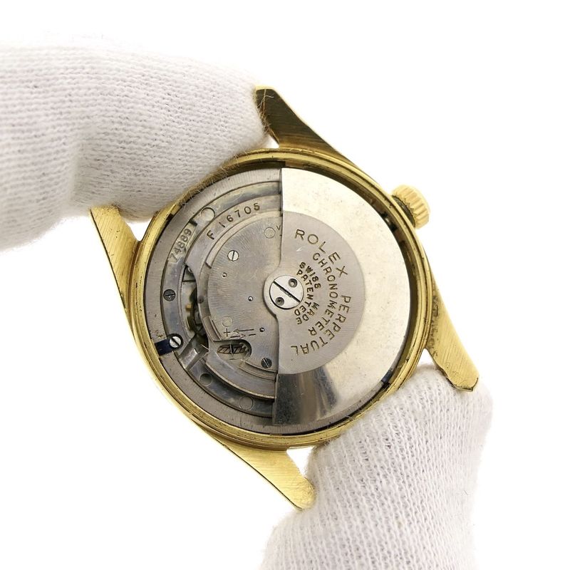 Image 22 of Rolex Oyster Perpetual 6290; Vintage 18k automatic watch from 1955