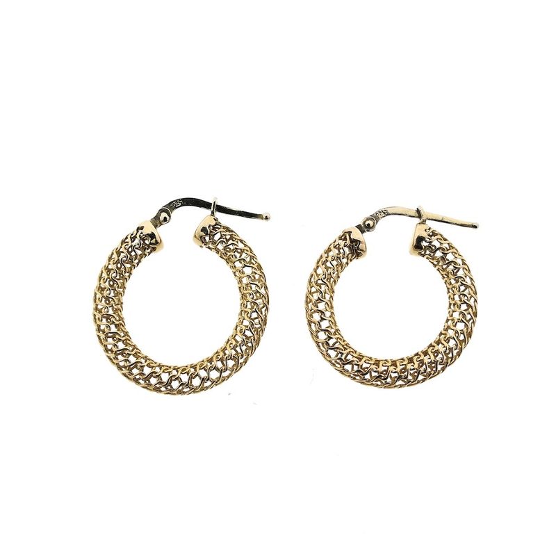 Image 5 of Gold earrings | Ø 23.6 mm