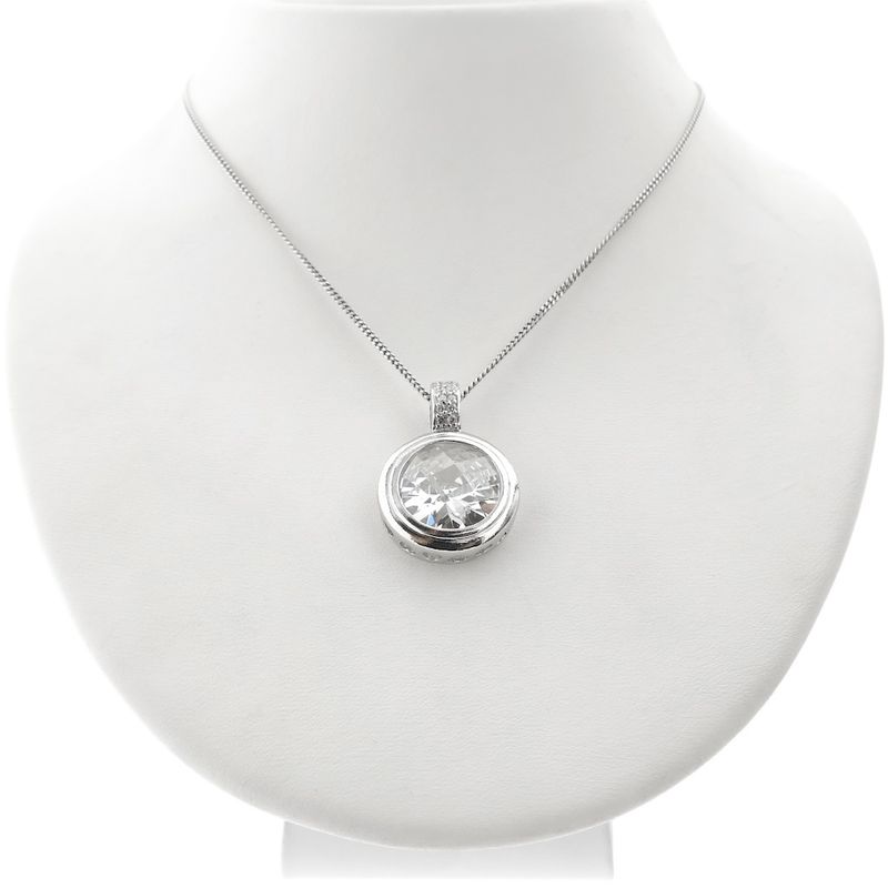 Image 6 of Silver pendant with zirconia | Zinzi