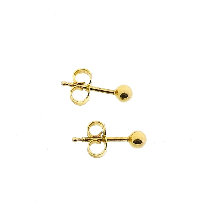 Image 10 of 18 Krt. Vintage Gold Stud Earrings