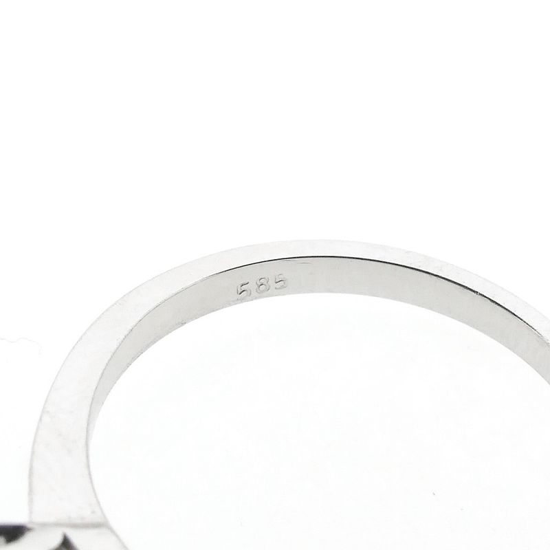 Image 8 of White gold engagement ring with 1.01 ct. diamond | + Natural Diamond certificate