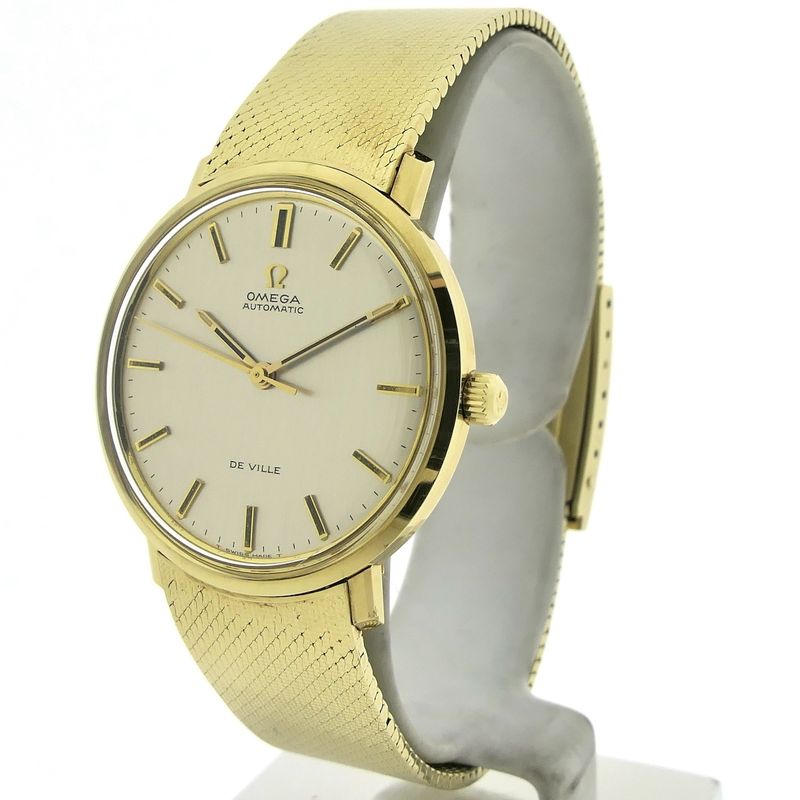 Image 2 of Omega DeVille Automatic; Vintage 14k gold men's watch