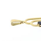 Image 5 of 18 carat gold pendant with sapphire