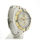 Image 3 of Breitling Crosswind D13355; 18k gold/steel chronograph men's watch