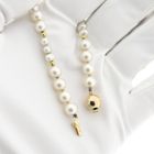 Image 11 of Gold pearl bracelet | 17.5 cm