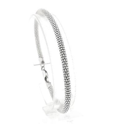 Image 1 of Silver Mesh Link Bracelet