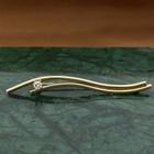 Image 2 of Gold brooch with diamond