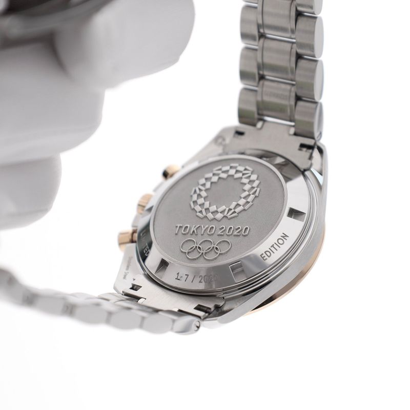 Image 7 of Omega Speedmaster Anniversary Series 'Tokyo 2020' 522.20.42.30.06.001; Sedna™ Gold on Steel Heren Ho