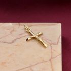 Image 2 of Gold pendant of a cross with corpus