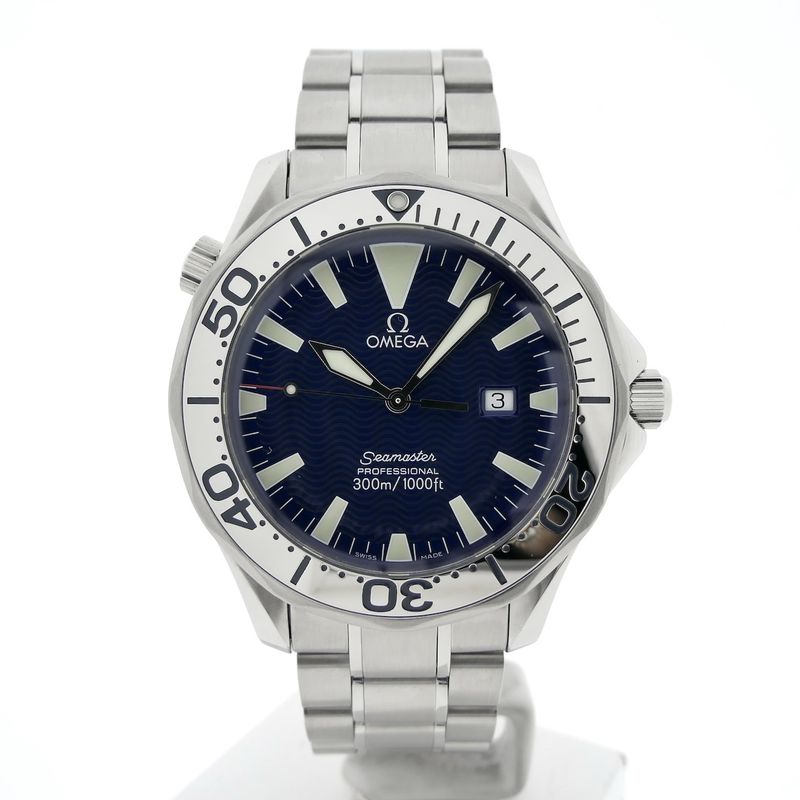 Image 1 of Omega Seamaster 300m 'Electric Blue'; Men's diving watch