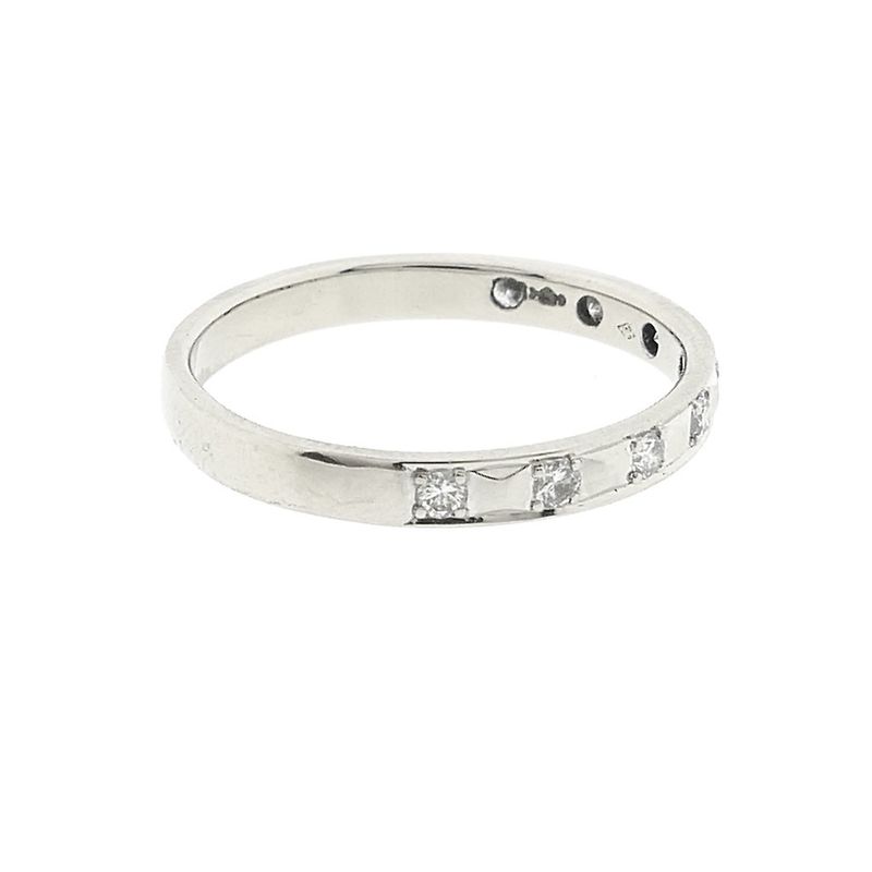 Image 4 of White gold ring with diamond