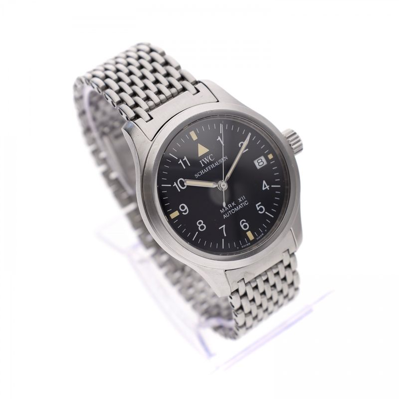 Afbeelding 4 van IWC Pilot's Watch Mark XII IW3241; Vintage Heren Horloge (Full-Set)