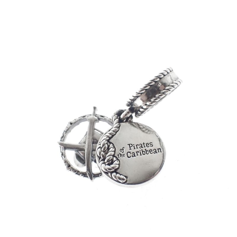 Image 4 of Pandora x Disney charm pendant; Silver; Pirates of the Caribbean