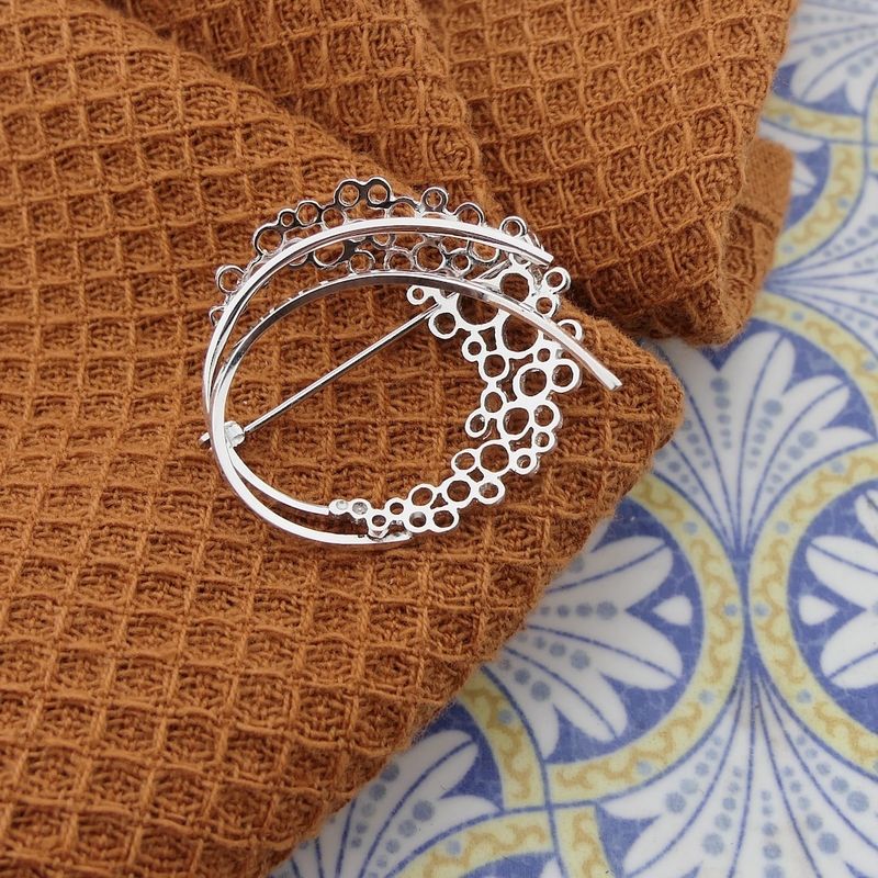 Image 7 of 9 carat abstract brooch