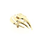 Afbeelding 8 van Gouden abstracte broche