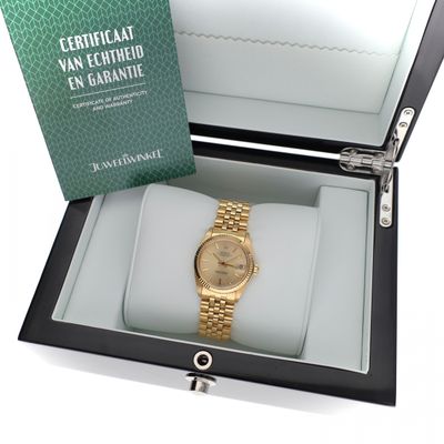 Image 2 of Rolex Datejust 31mm 18ct Gold Watch
