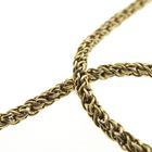 Image 8 of Gold necklace with pearl and Imperial jade | 42 cm