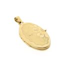 Image 5 of Vintage gold locket pendant | Floral design