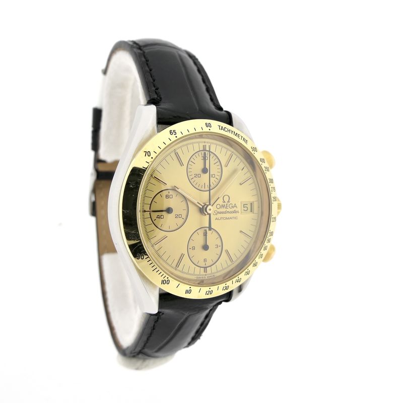 Image 3 of Omega Speedmaster Date 'Gold & Steel' 3711.10.09; Chronograph men's watch
