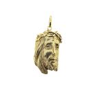 Image 1 of Gold pendant of Jesus with a crown of thorns