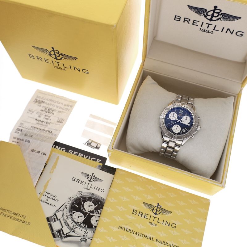 Image 26 of Breitling Colt Chronograph A53035; Chronograph men's watch