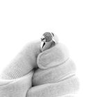 Image 9 of Silver rotating women's ring with zirconia | BIBA