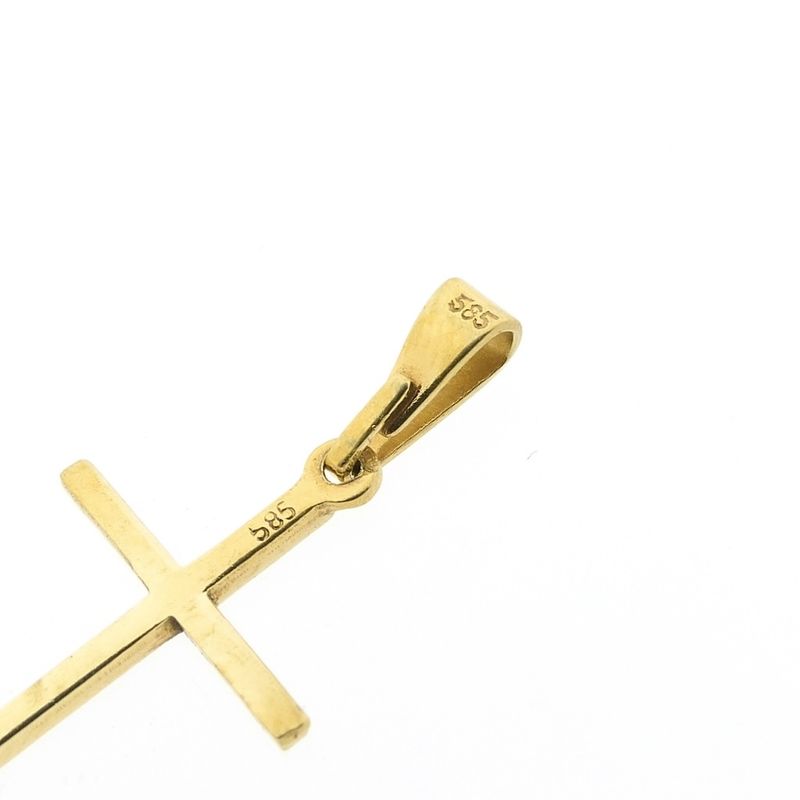 Image 8 of Gold pendant of a cross