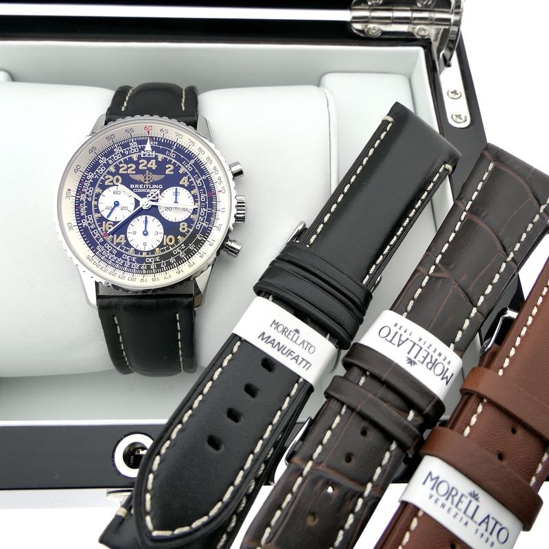 Image 17 of Breitling Navitimer Cosmonaute A12033; 24-hour men's watch