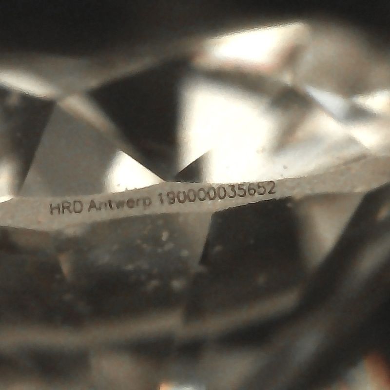 Image 6 of 0.16 ct. Brilliant cut diamond H/SI1 + HRD Certificate - Natural diamond