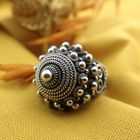 Image 10 of Silver ring with oriental design