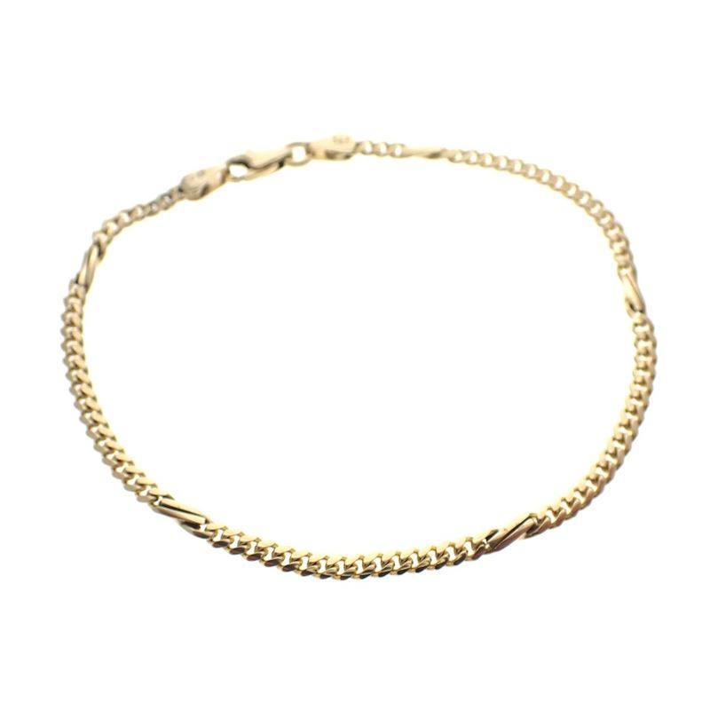 Image 1 of Golden fantasy link bracelet | 19 cm