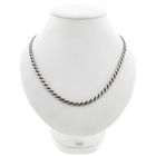 Image 1 of Silver Flat Gourmet Link Necklace