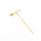 Image 3 of Gold lapel pin, tie pin | Pipe