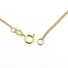 Image 4 of Gold gourmet link chain | 50 cm