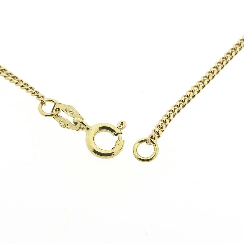 Image 4 of Gold gourmet link chain | 50 cm