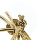 Image 7 of Vintage gold abstract brooch