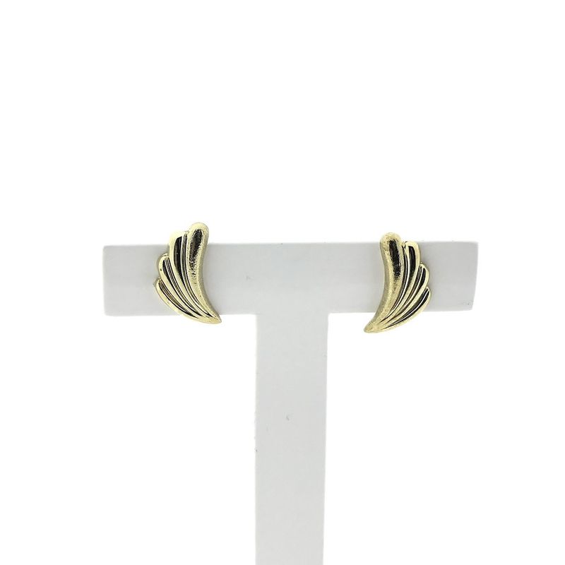 Image 1 of Gold stud earrings | Vintage