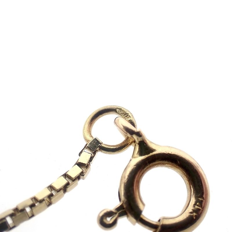 Image 4 of Gold Venetian chain | 51 cm