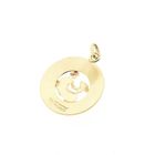 Image 5 of Gold zodiac sign pendant; Virgo