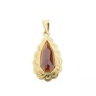 Image 1 of Vintage gold pendant with garnet