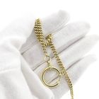 Image 5 of Vintage gold watch chain; Chatelaine (for a pocket watch)